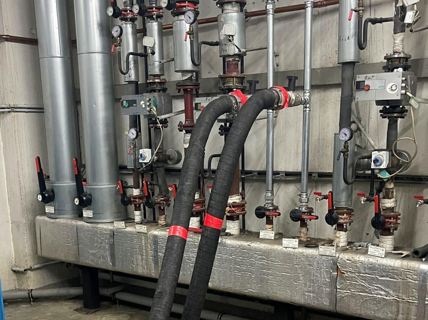 Anschluss von comprex® Unit und Dekomprimierbox